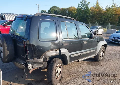 2007 Jeep Liberty Sport from USA, damaged, VIN 1J4GL48K77W512844